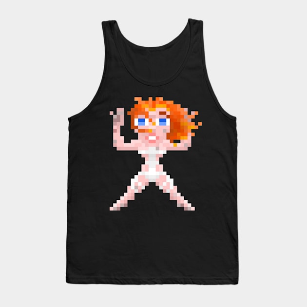 16-Bits Leeloo Tank Top by badpun